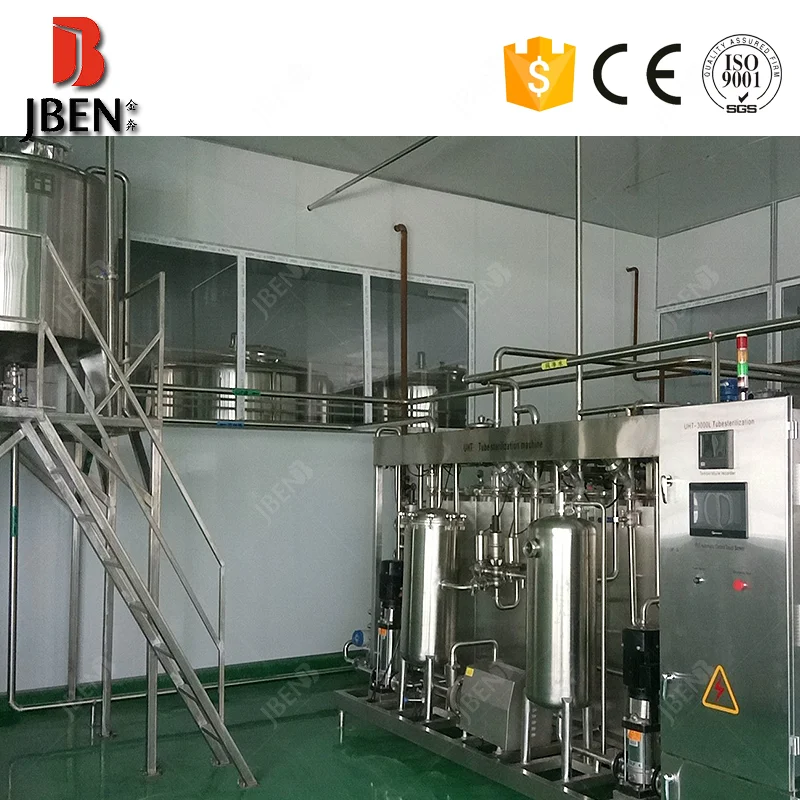 
Complete UHT Milk Production Line/Mini Dairy Processing Plant Equipment 