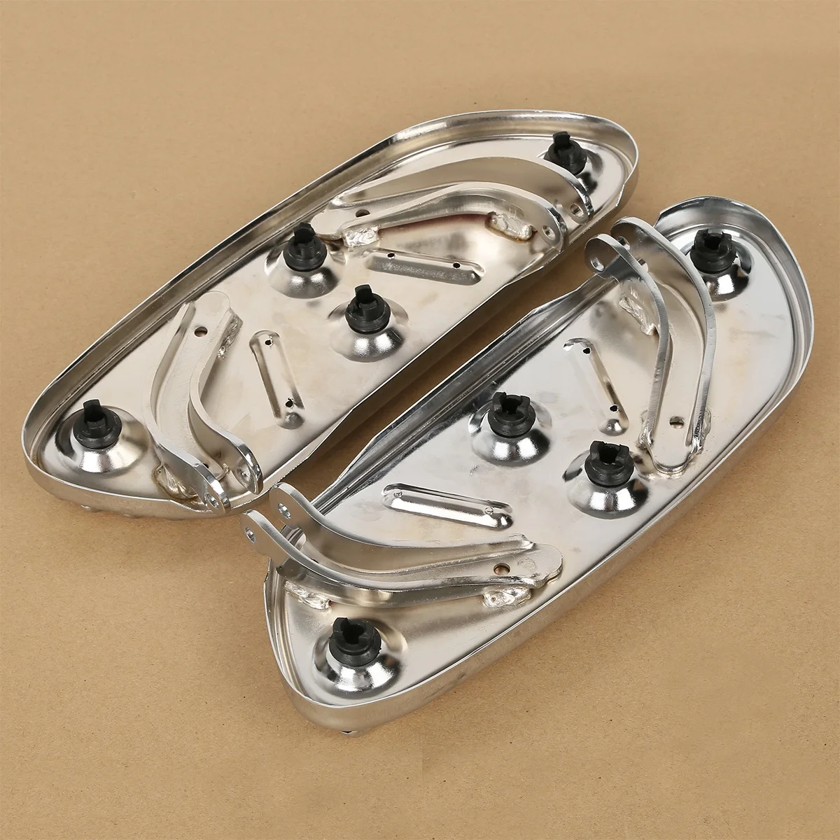 XINMATUO For Harley Floor Boards XF210392-E Rider Floor Boards Fit For Harley Heritage Softail Classic FLSTC Fatboy