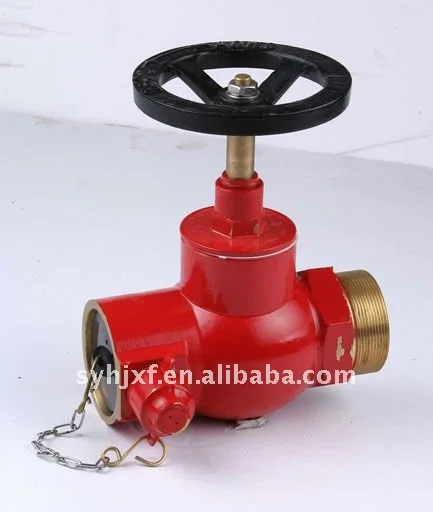 
Oblique Fire Hydrant Valve C/W Brass Blank Cap 