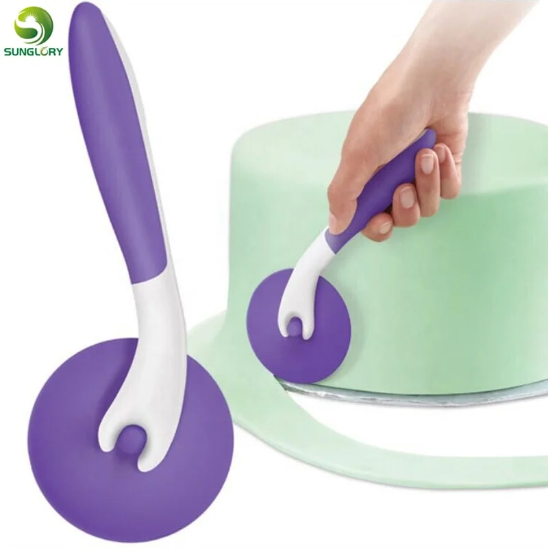 Пластиковый триммер для помадки резак пиццы колесо слайсер макаронных изделий обжимной инструмент выпечки набор инструментов украшения тортов кухня