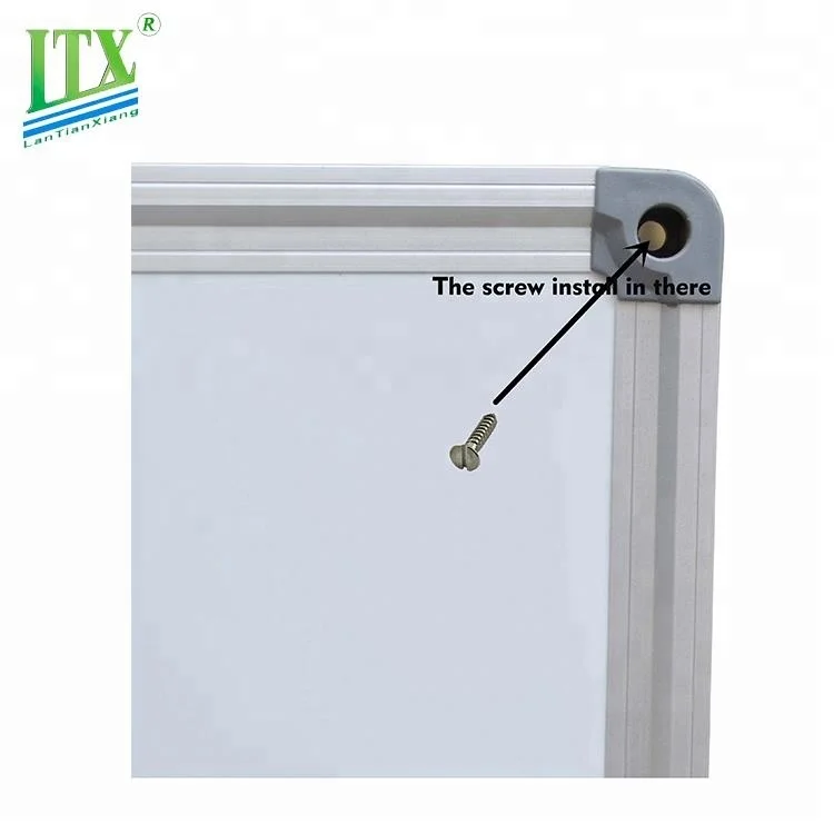 Professional manufacturer lacquered steel dry erase magnetic white board
