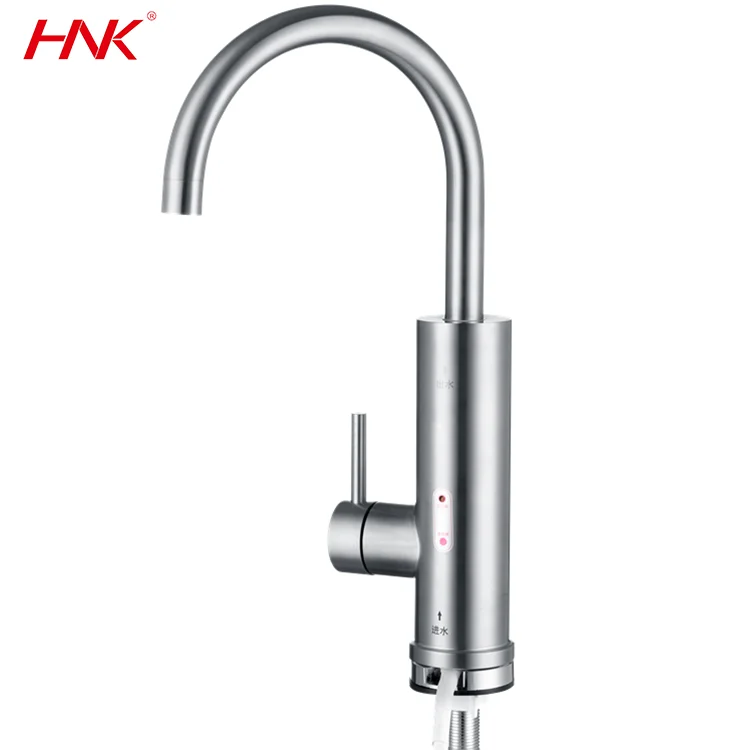 Amazon Hot Stainless Steel Kitchen Bathroom  Instant Electric Heating Water Faucet