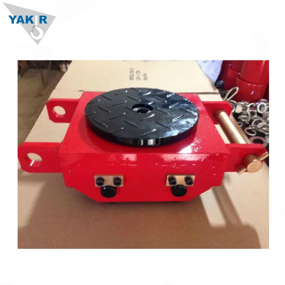 6 ton warehouse cargo trolley transport hand platform roller trolley