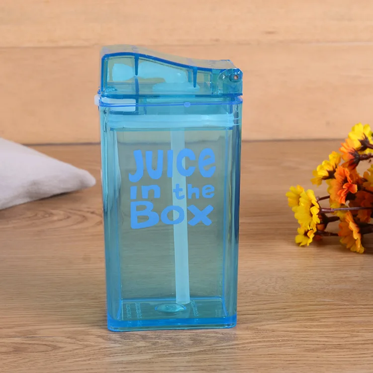 New Plastic Water Bottle Lemon Juice Milk Drinking Box