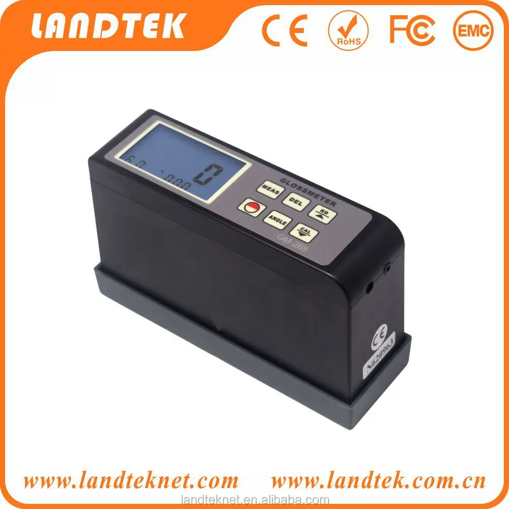 Multi-angle  Coating Paint  Gloss Meter GM-200 (20 60 85 degree),display gloss value of 20, 60,85 degree at the same time.