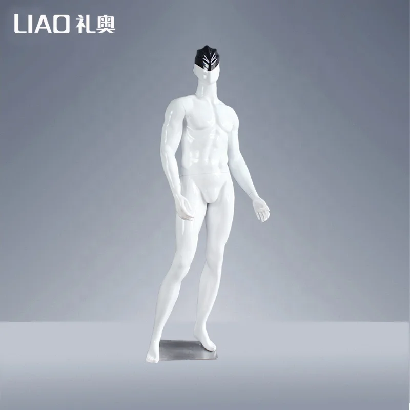 Customized Color Strong Muscle full body fiberglass male mannequin men dummy for Fashion Display