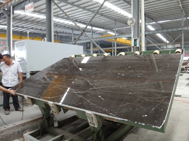 Wholesale 2cm Marble Polished St.Laurent Brown Marble Stone Tile Slabs Floor