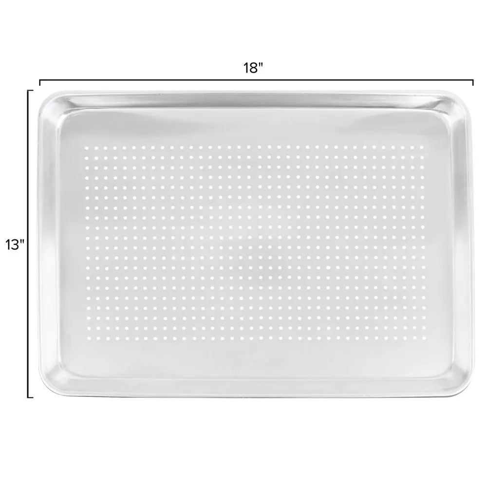 18' * 26' Full Size 20 Gauge Wire Rim Aluminum Commercial Bread Bun Pan