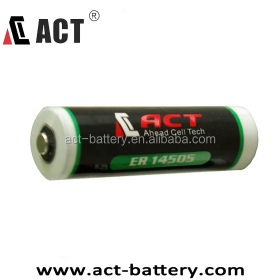 ER14505 3.6V 2.7Ah AA Lithium Battery with Axial Pins