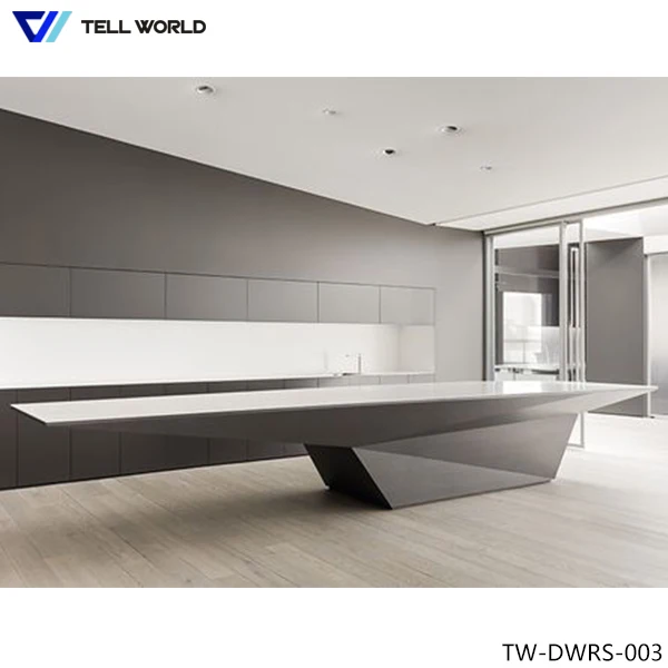 acrylic solid surface pharmacy cashier counter office reception counter