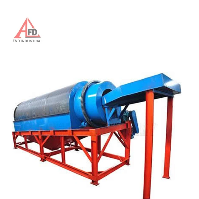 Heavy Duty Industrial Trommel Screen / Well Preformed Sand Screening Machine