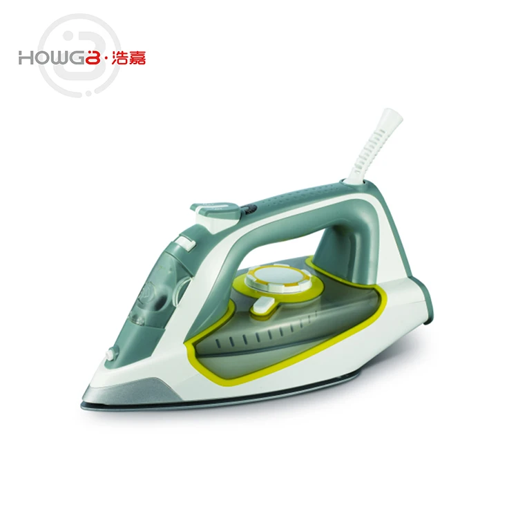 Портативный паровой утюг с керамической подошвой с защитой от капель