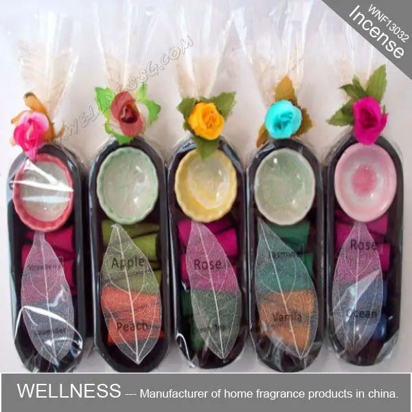 Cones Tea Candy PINE Fir Rose Frankincense Bergamot SANDALWOOD Ocean Strawberry Water Lily Incense Burner Orange Blossom Freesia