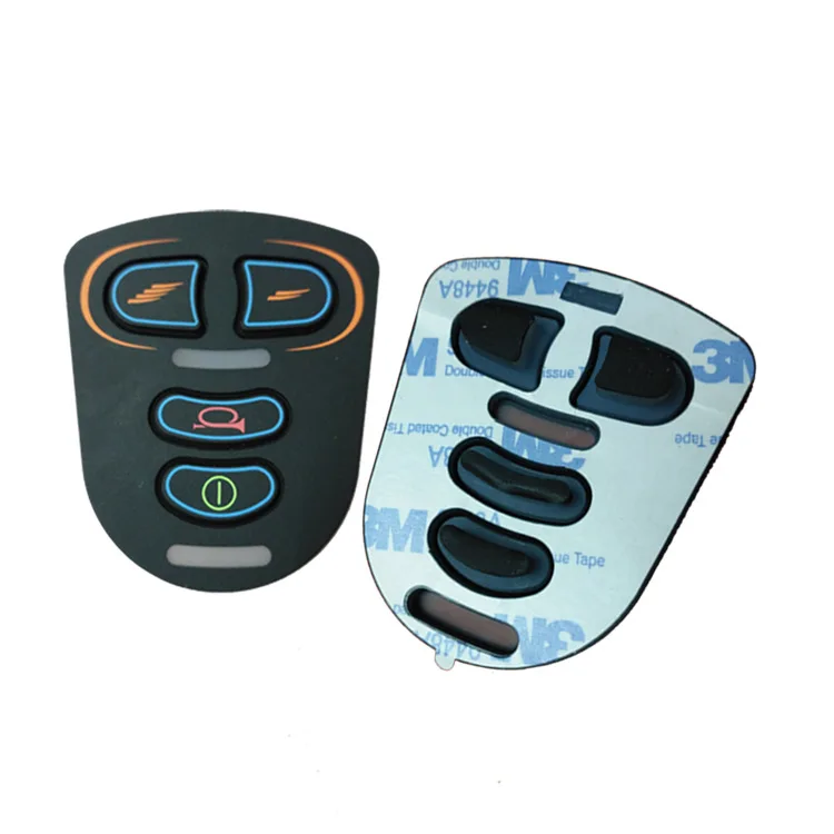 
Black controller silicone rubber keypads/ keypad for remote 