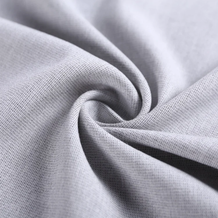 Difficult deformation faded sweat resistant rayon line check spandex fabric polyester wholesale