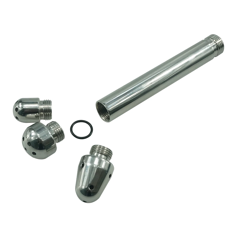 stainless steel Enema set Shower butt cleaning kit System Bathroom Anal douche Sex Toys