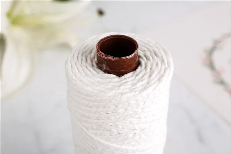 good price of leadless smokeless Cotton Candle Wick spool roll
