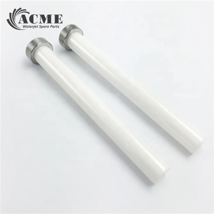 
WaterJet Cutter Pump Intensifier Spare Parts 010253-1 High Pressure Creamic Plunger 