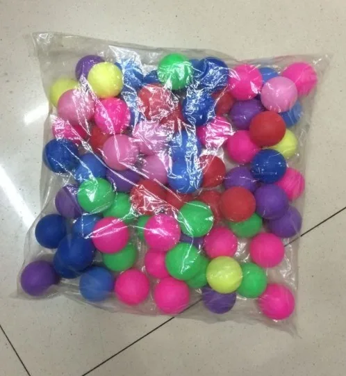 toy ping pong ball game 3star 40 + seamless Celluloid table tennis ball custom logo bulk packed ping pong balls