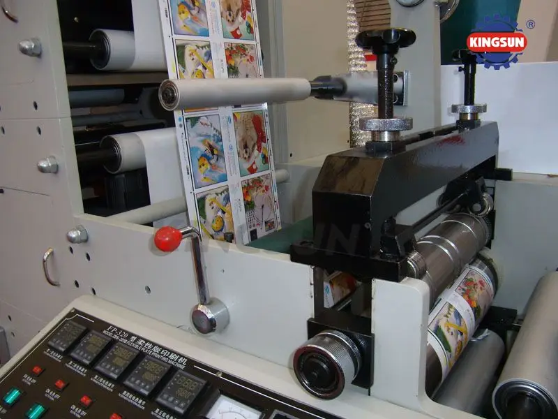 FP-450 Model label sticker flexo printing press for sale