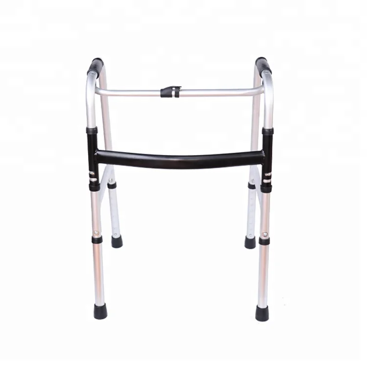 Updated Convenient Durable Foldable Walkers with Seat for Old or Disabled People