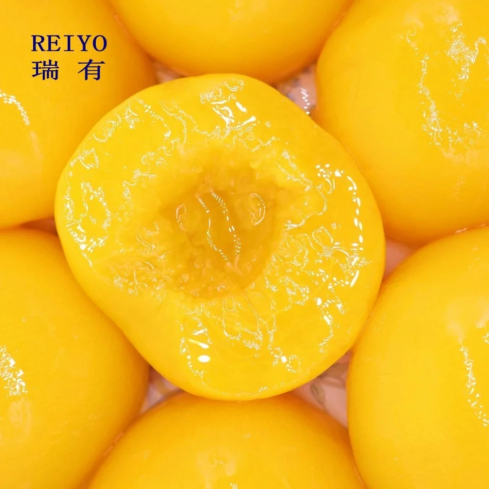 
canned yellow peach 