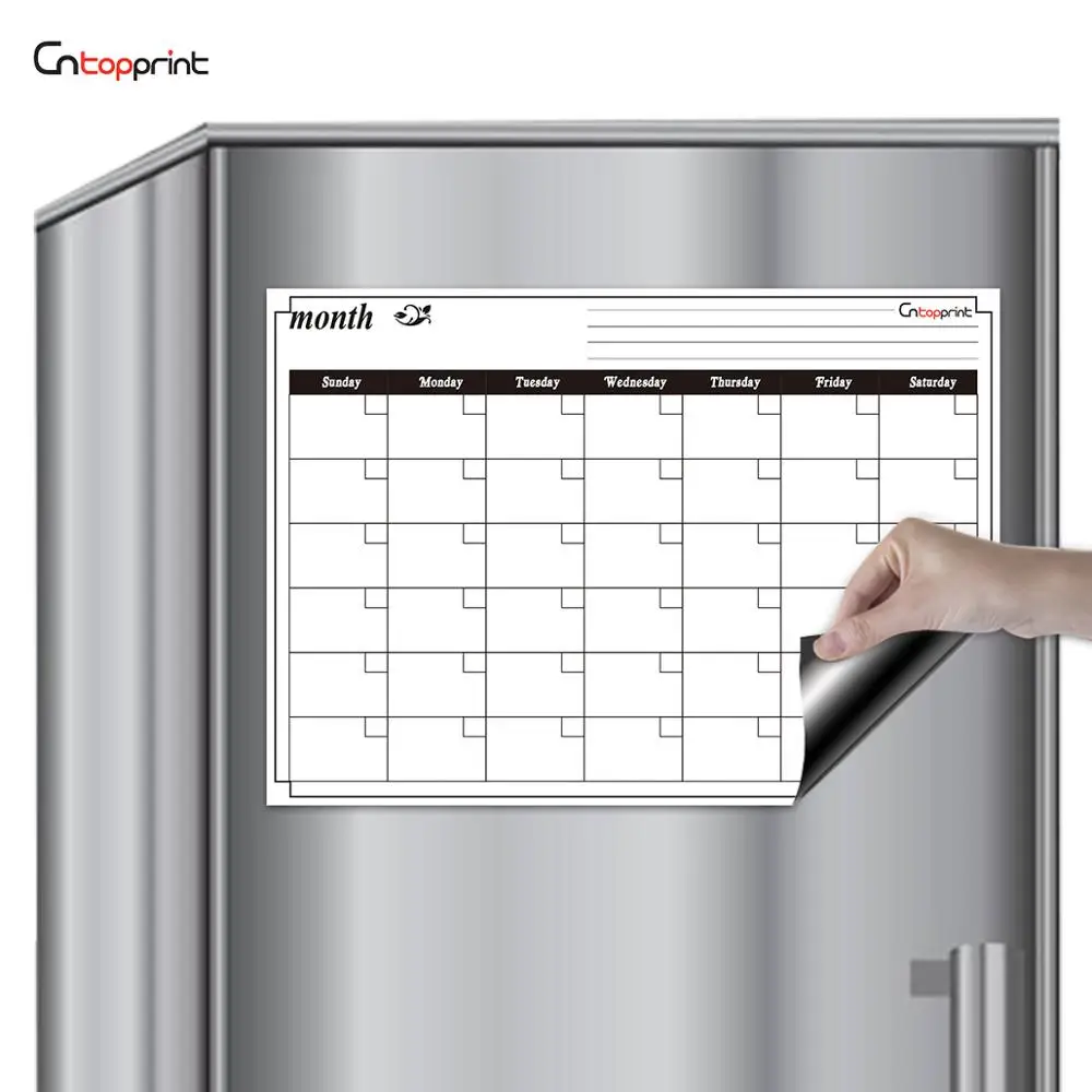 Dry Erase Grocery Weekly Magnetic To Do List