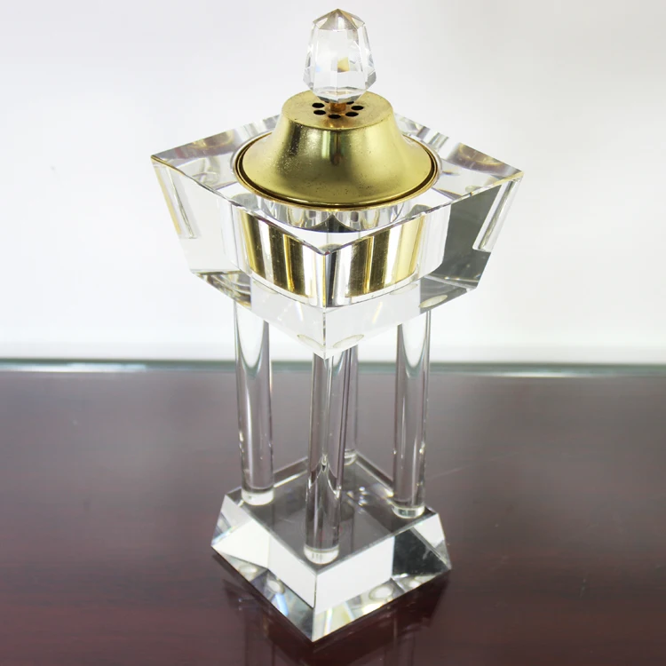 Оптовая продажа Хрустальная курильница из египта Mubkhar