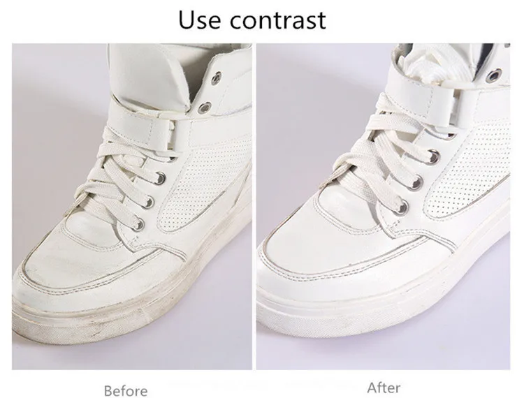 
Use-friendly hagh quality sponge shoe white polish white custom shoe cleaner 