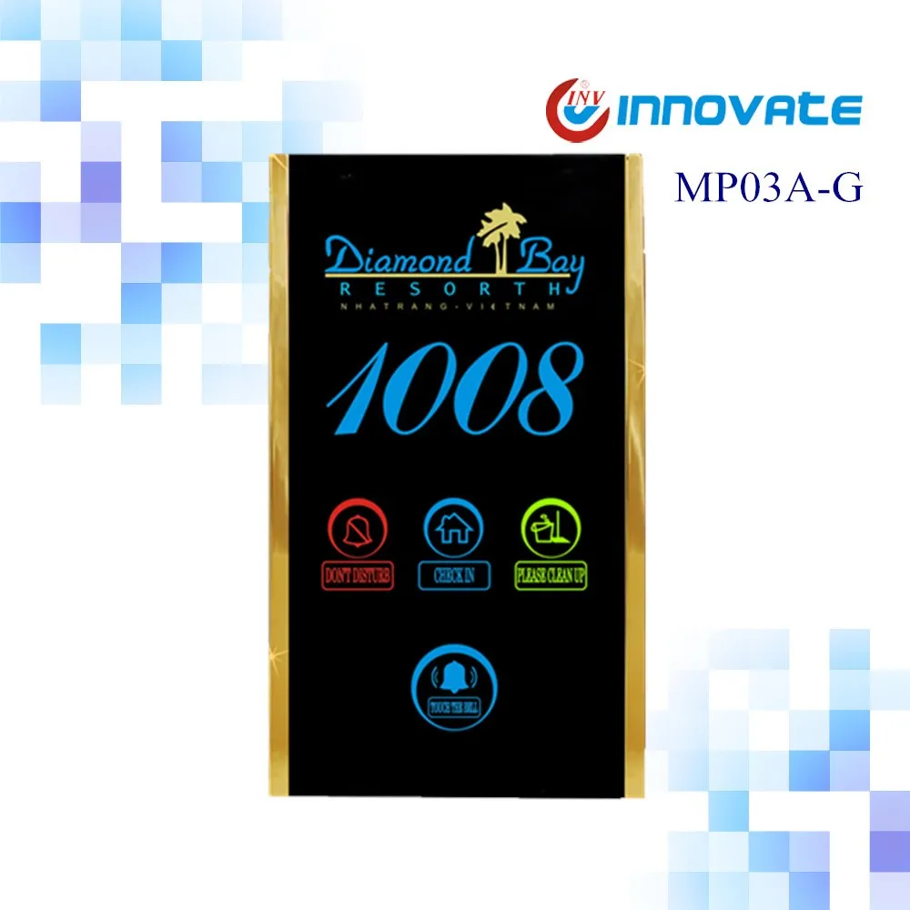 
Five-in-One Electronic LED Hotel Guest Room Number Doorplate Display 