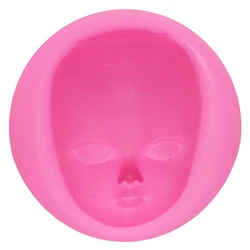 Girl Face Silicone Mold Fondant Molds Cake Decorating Tools woman  Gumpaste Mould Polymer Clay Resin Molds