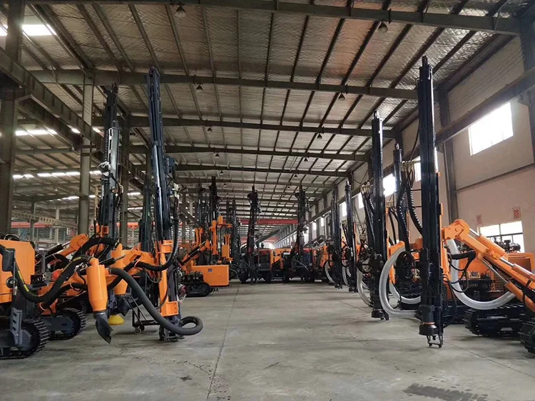 Best Price  KG320 25 m Depth Borehole Rotary Tamrock Drilling Rig for Sale in Ghana