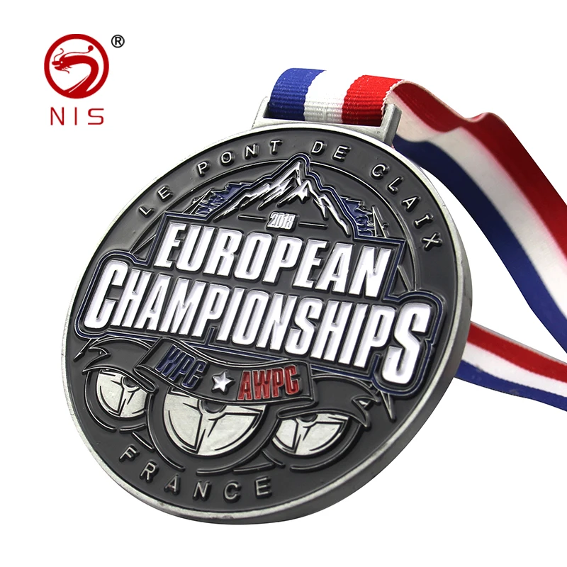 Изделия из металла 3d пользовательские логотип золото Спорт Дешевые стоимость яркий Военная Униформа медаль