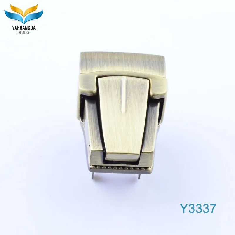 wholesale hight quality cheap metal bag press lock fitting for leather handbags/handbags/bags