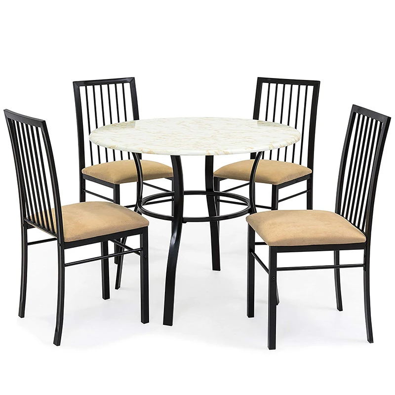 Hendry OEM mesas de comedor jantar modern round dining room tables set and chairs