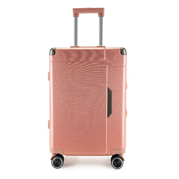 Custom hard shell travelling bags suitcase sets with tsa lock pc trolley luggage