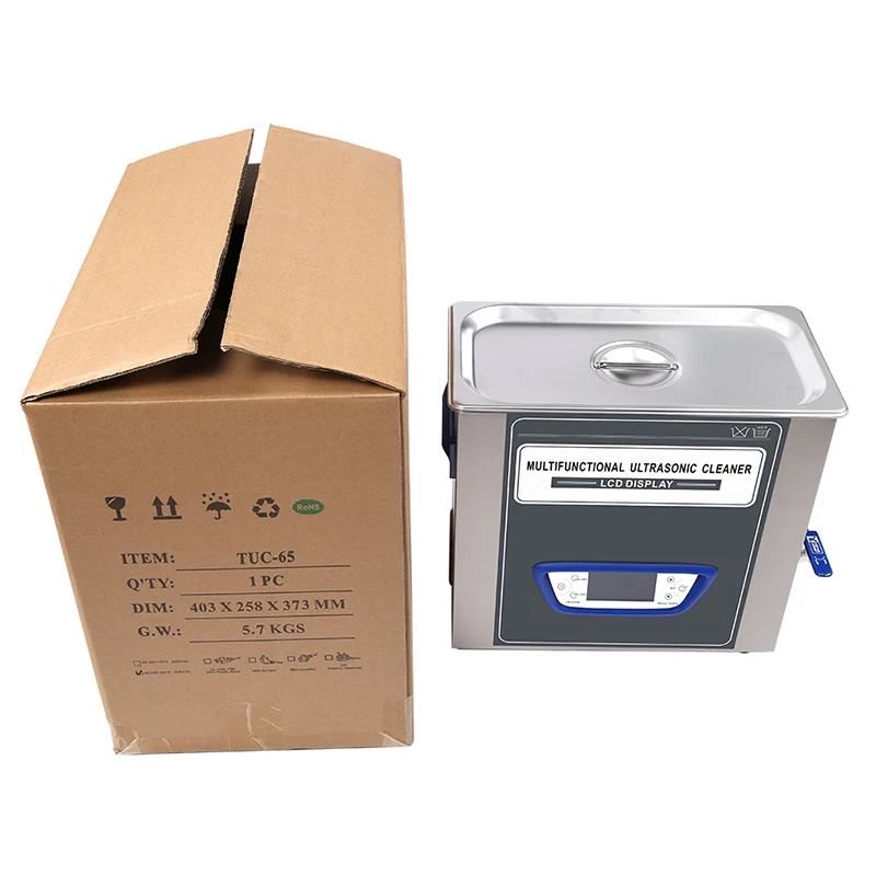 Rohs Ultrasonic Cleaner Parts Ultrasonic Cleaners 6.5l Multifunctional Ultrasonic Cleaner for Lab