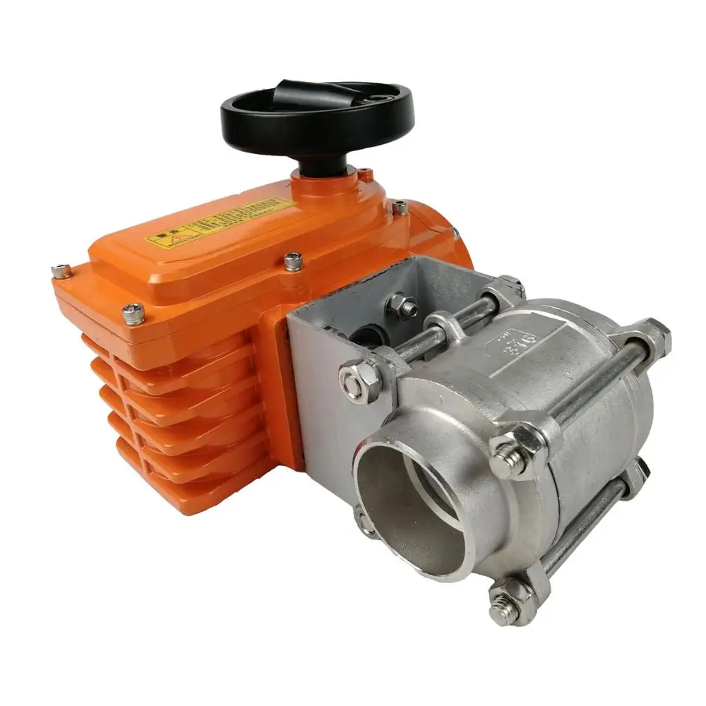 Normal Temperature Electric Control Valve Withe Electric Actuator Standard Ball VALVES Valve Automation Medium Temperature 30s