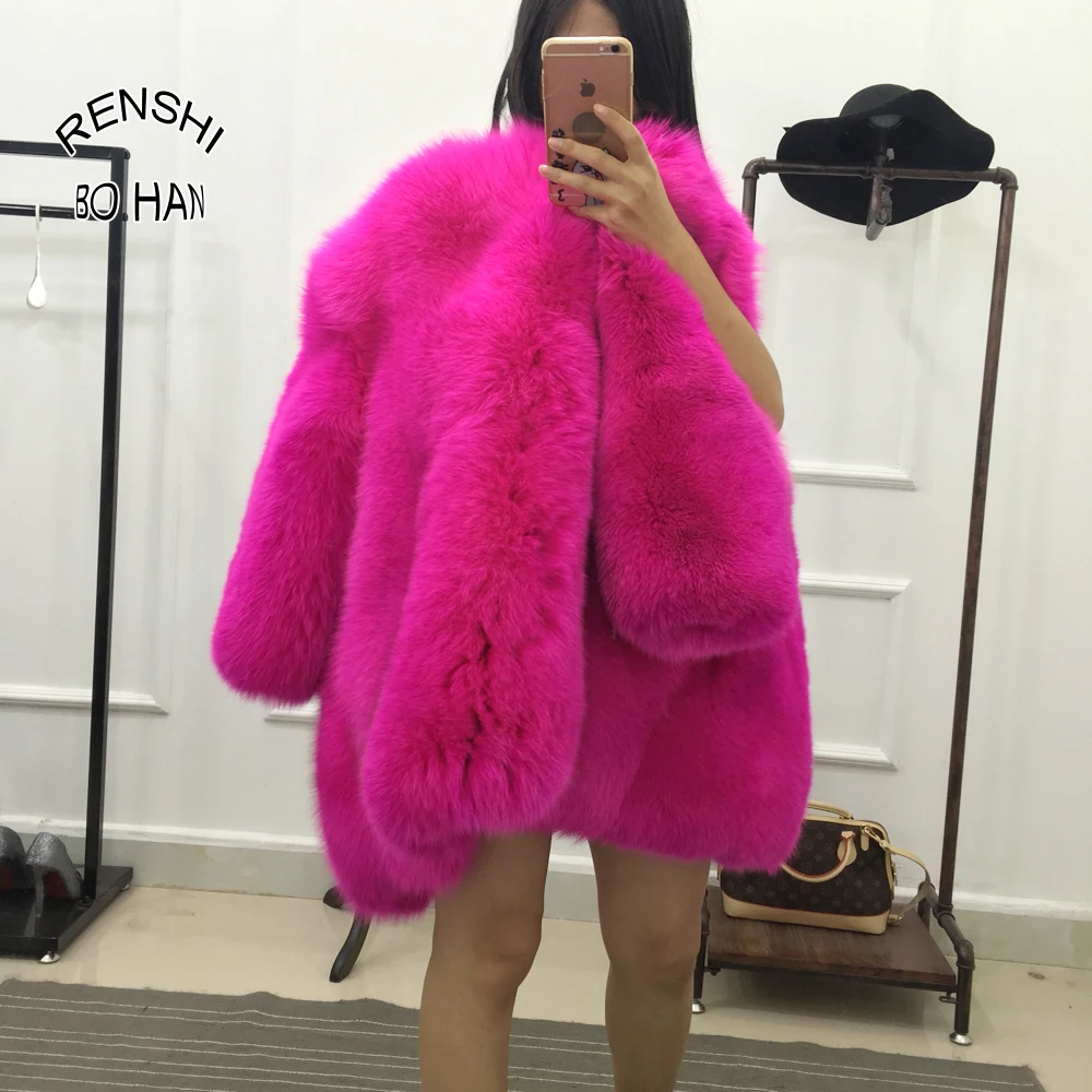 Factory Different Types Fashion Women Fur Coat With Many Colors