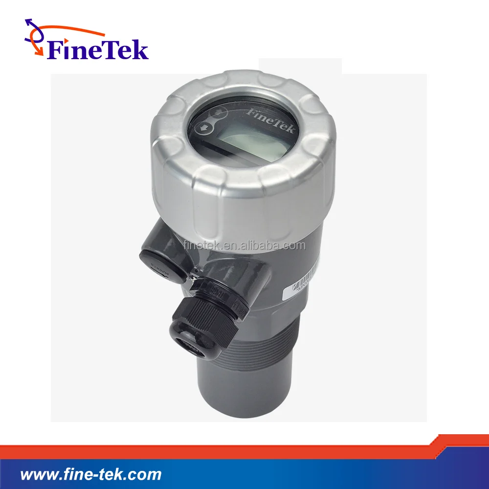 
FineTek water level sensor indicator Ultrasonic level transmitter sensor 