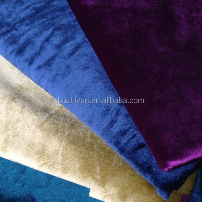 100% polyester double side velboa minky fabric