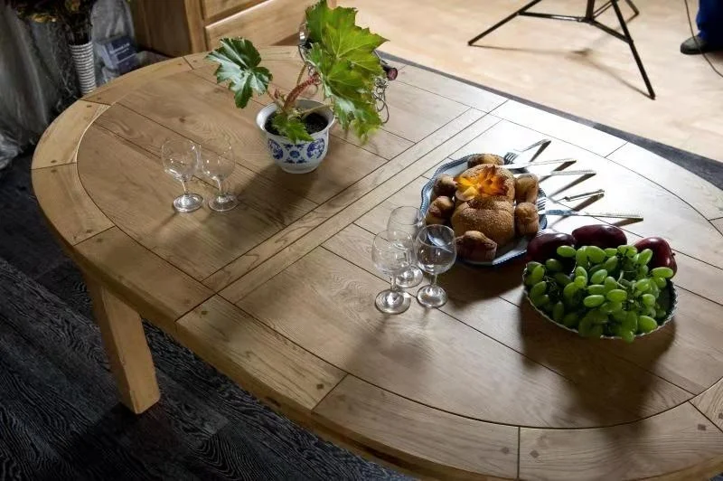 
oak expandable table dining table 