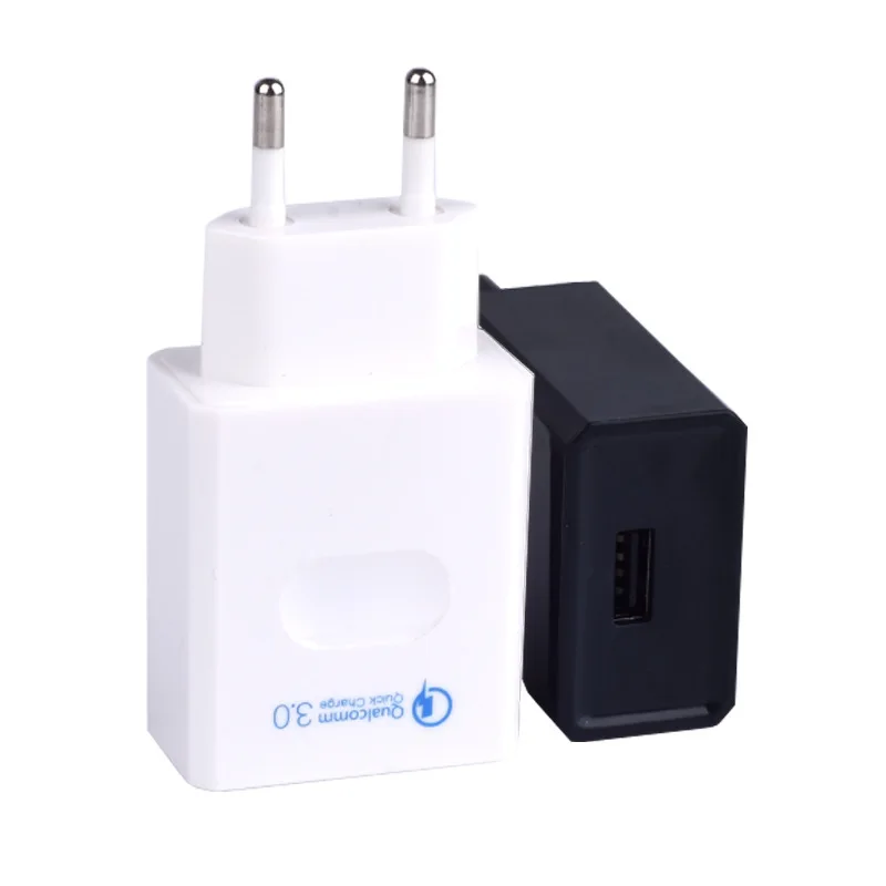 Зарядное устройство USB QC3.0 18 Вт быстрая умная Зарядка для телефона 5 В 3 А 9 2 12 1 ЕС США Австралии
