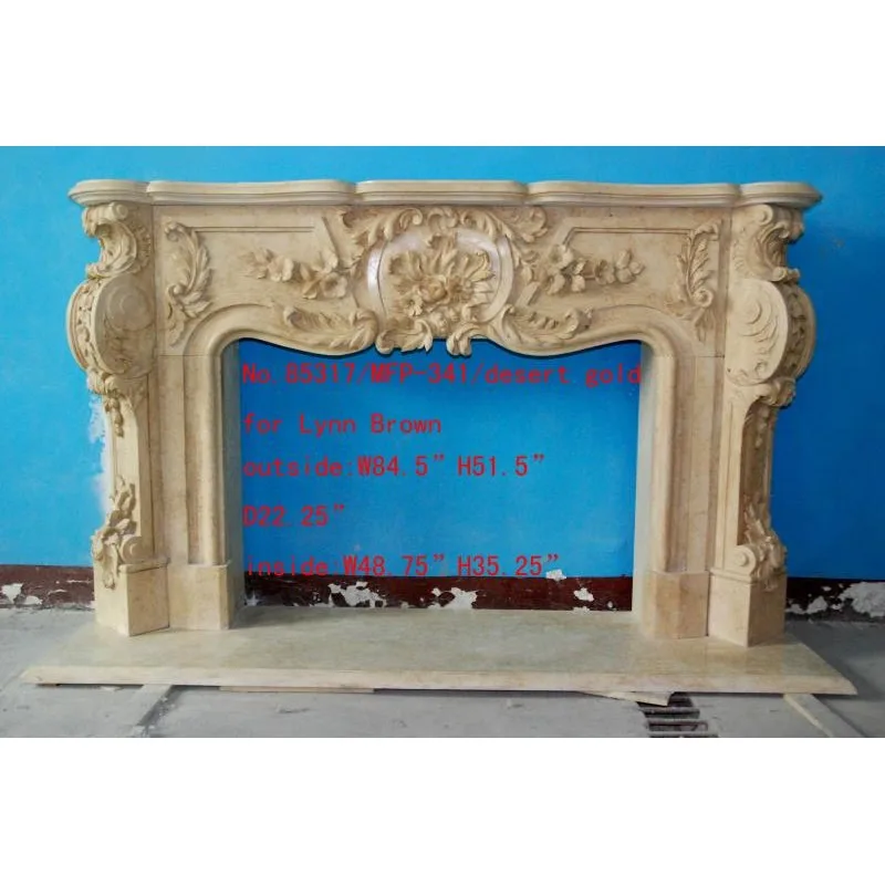 Customized factory price  marble electric fireplace for home ,hotel or villa decoration