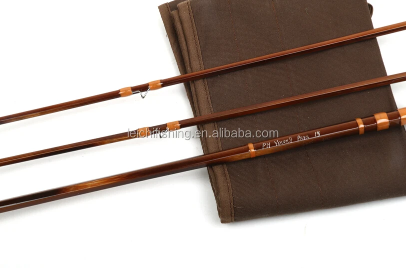 Wholesale 100% hand made chinese bamboo fly fishing rod