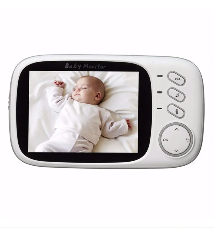 HD LCDinfant optics dxr-8 video baby camera monitor with music player