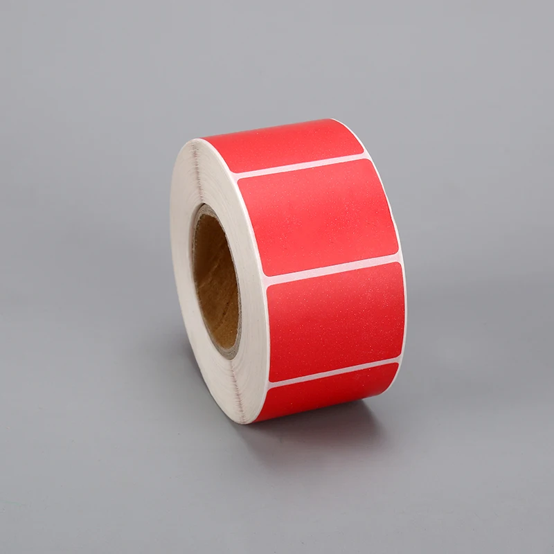 customized direct thermal label 4x6' colorful private label red pink yellow blue