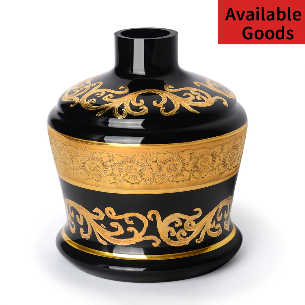Luxury Mini Bohemia Glass Sheesha Vase Hukka Shisha Vaso Hookah Base