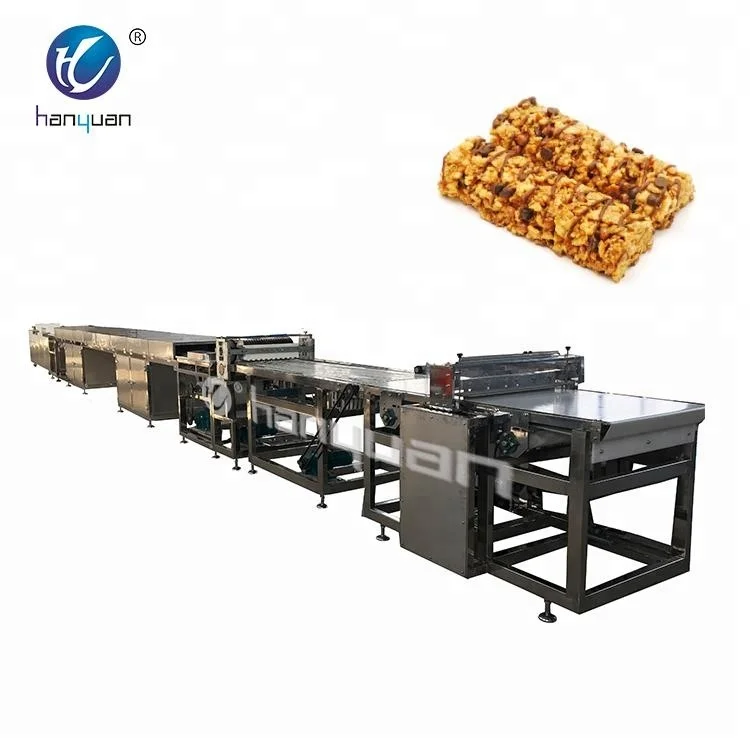HY-68Automatic cereal bar cutting machine with chocolate