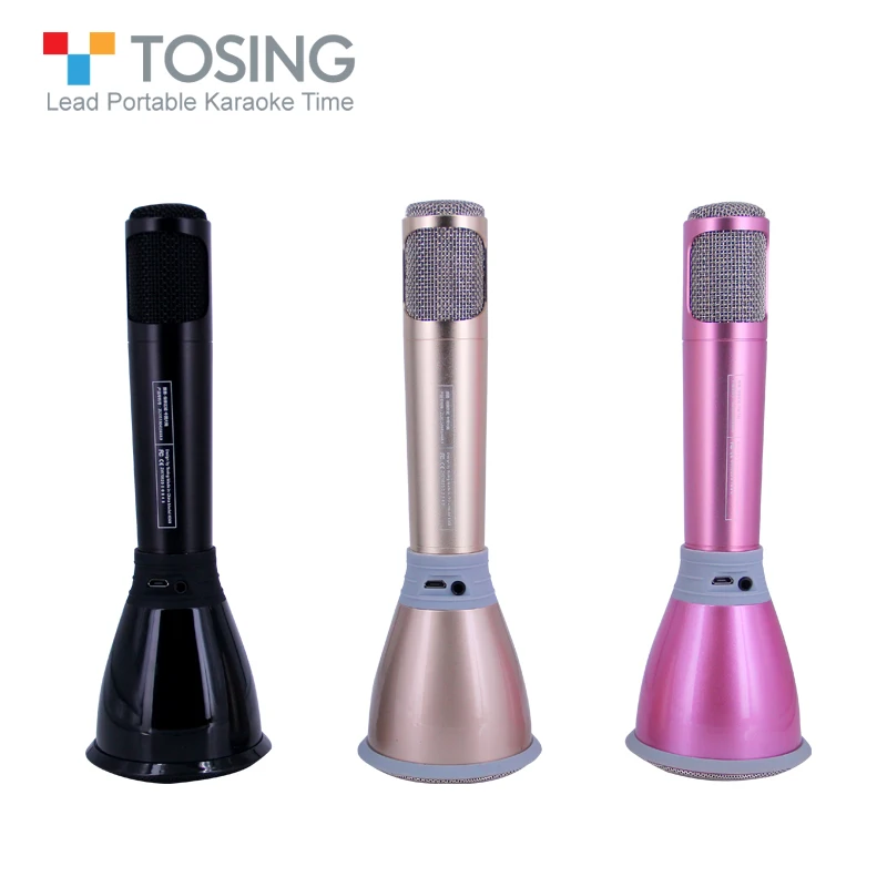 Professional Wireless Microphone Stereo Karaoke Microphone for TV